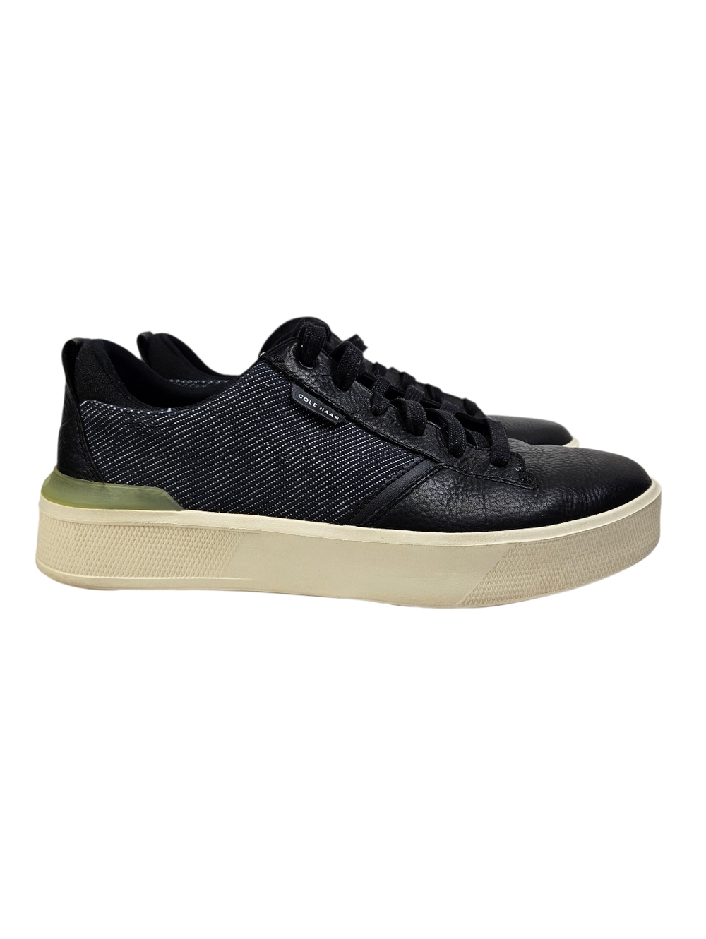 Cole Haan Men’s Black Low-Top Casual Sneakers. Size 9.5